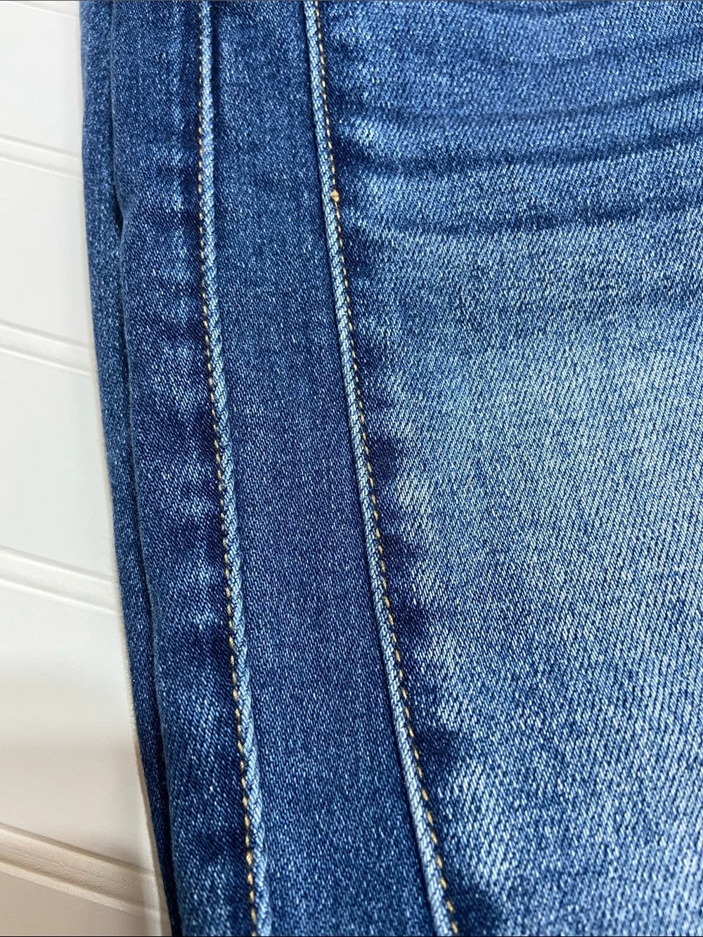 KanCan Sylvia High Rise Skinny Jeans Woman’s 29 Side Stripe Panel Western Chic